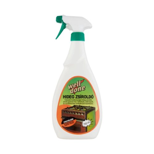 Well Done Szórófejes Hideg Zsíroldó - 750 ml